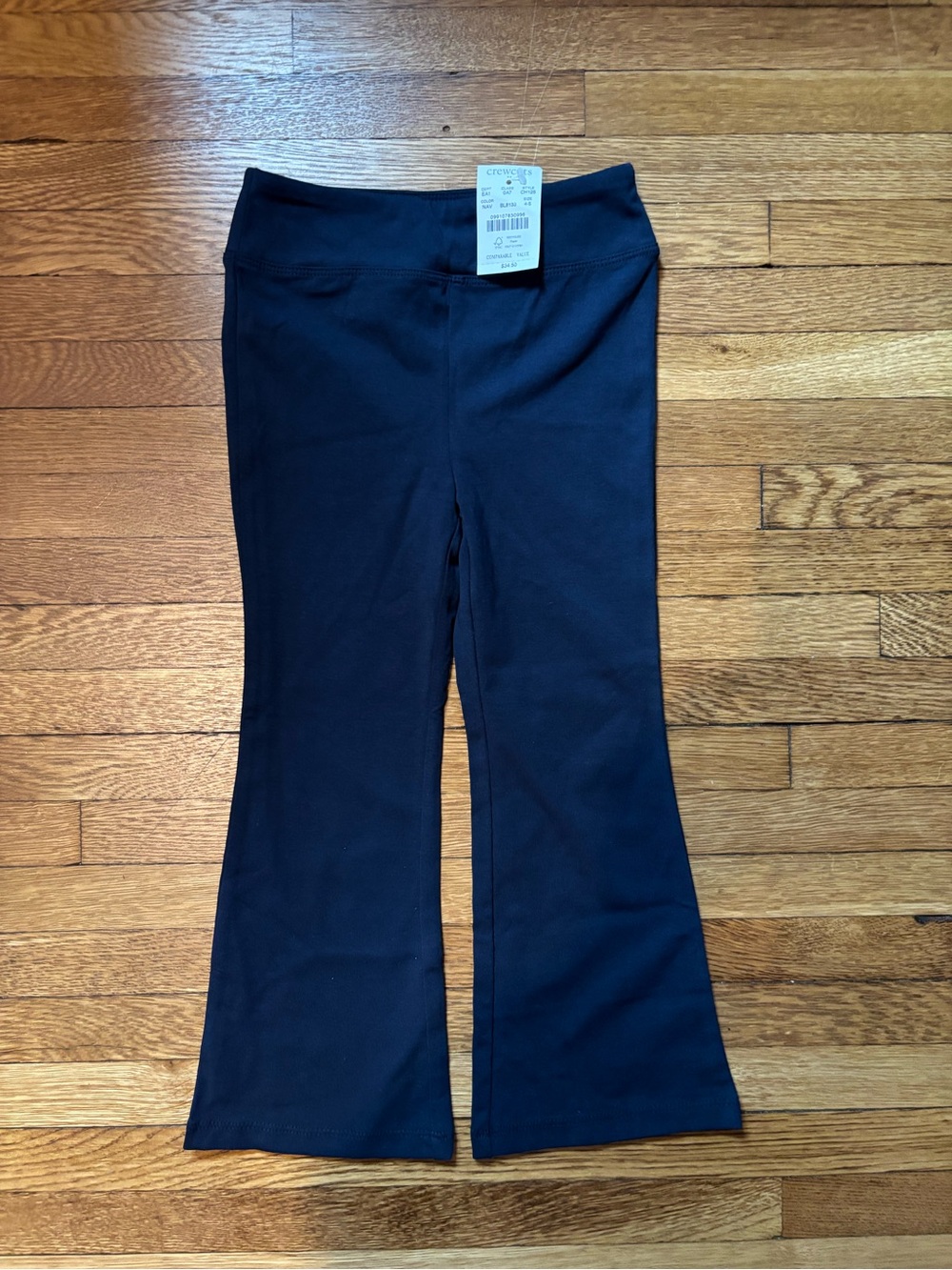 NWT 4T-5T Crew Cuts Girls Flared Leggings